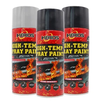450 مل من الشركة المصنعة للطلاء رذاذ عالية درجة الحرارة